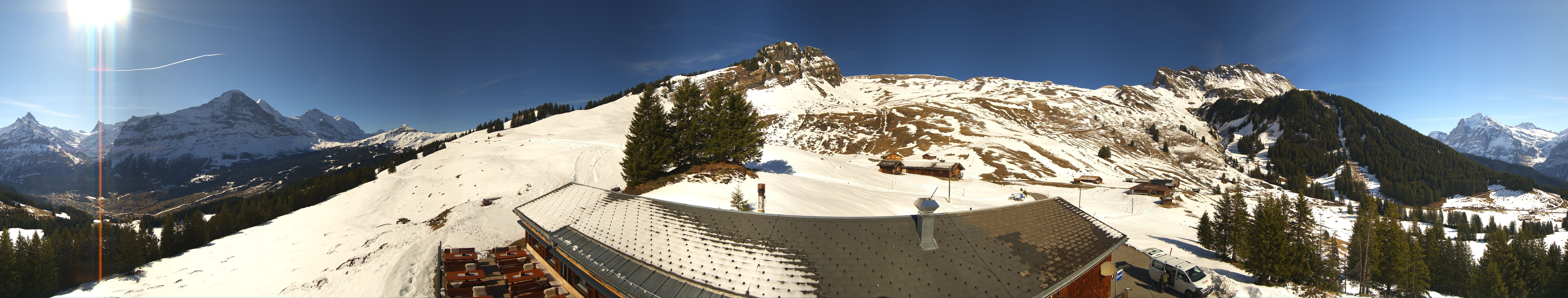 Archiv Foto Webcam Panorama Grindelwald Bussalp