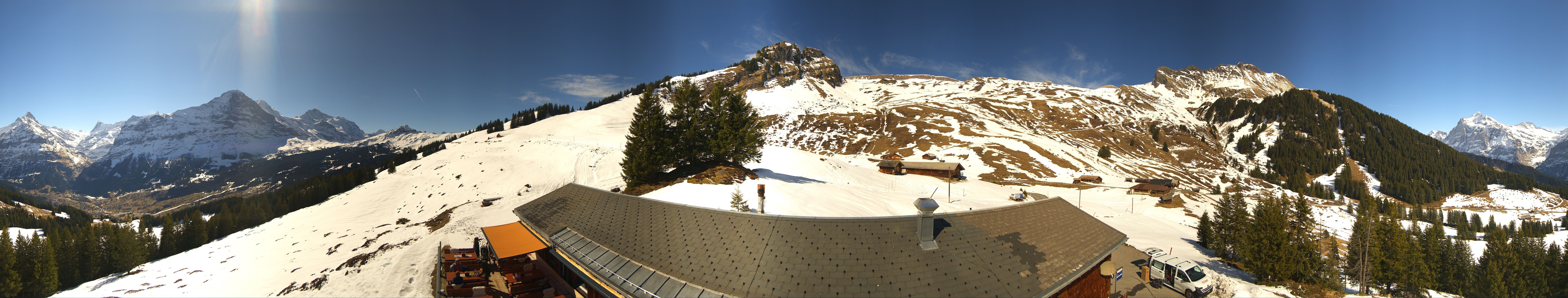 Archiv Foto Webcam Panorama Grindelwald Bussalp
