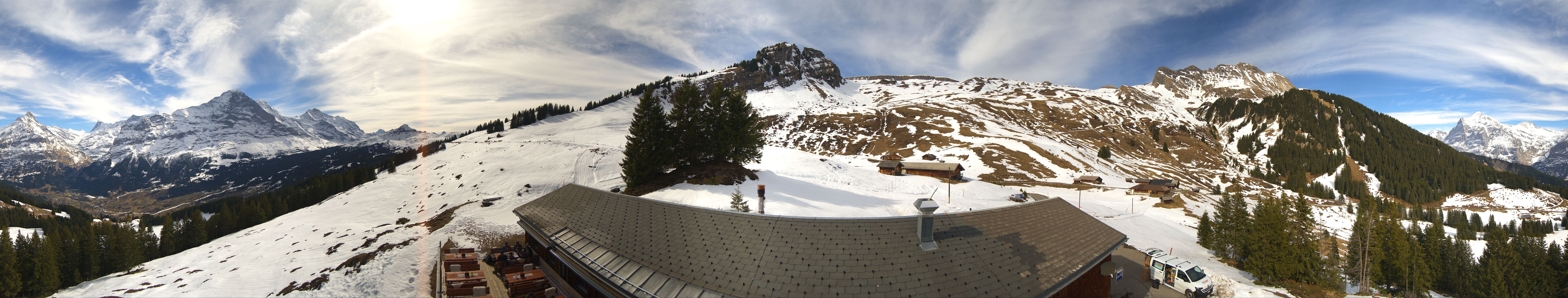 Archiv Foto Webcam Panorama Grindelwald Bussalp