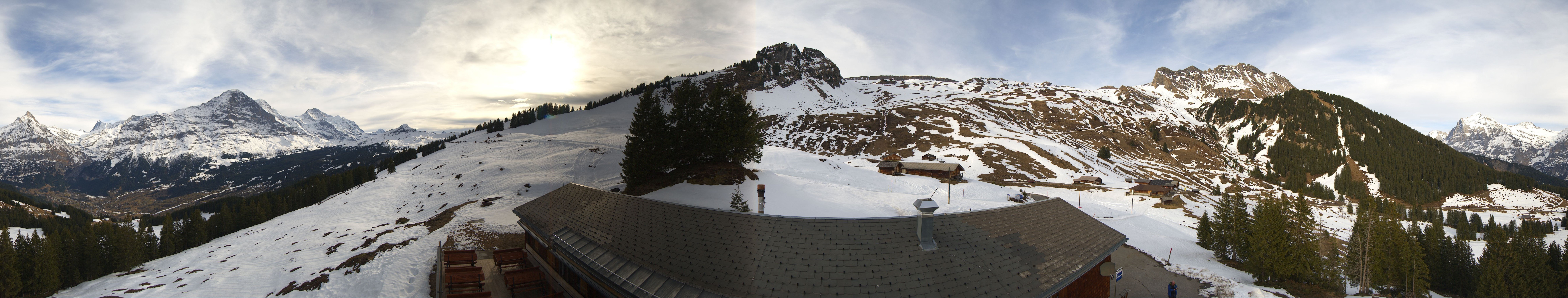 Archiv Foto Webcam Panorama Grindelwald Bussalp