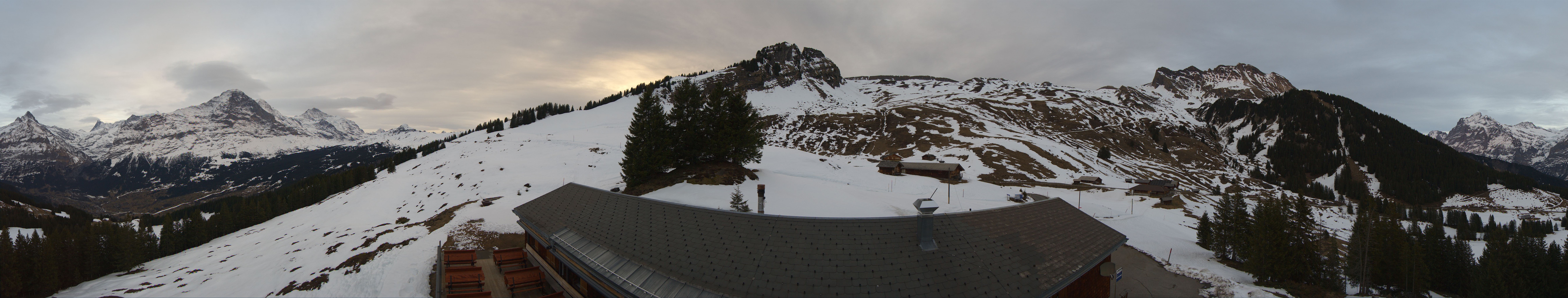 Archiv Foto Webcam Panorama Grindelwald Bussalp