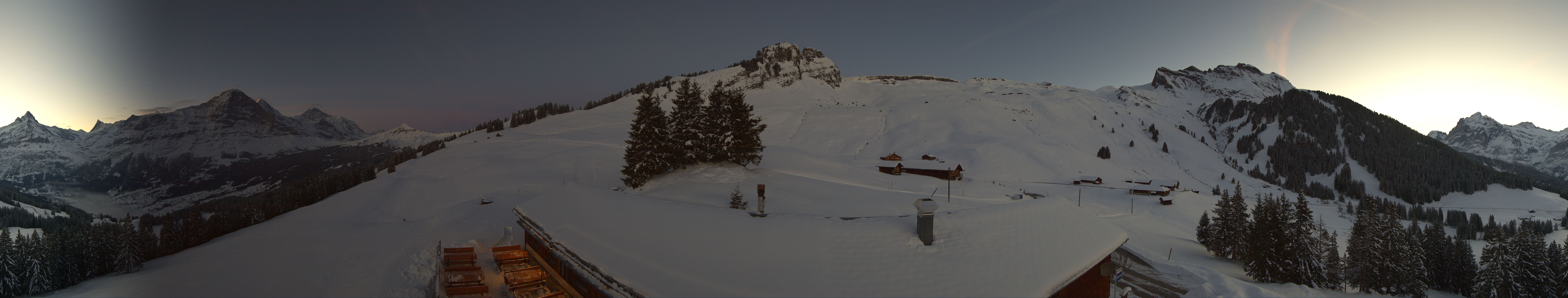 Archiv Foto Webcam Panorama Grindelwald Bussalp