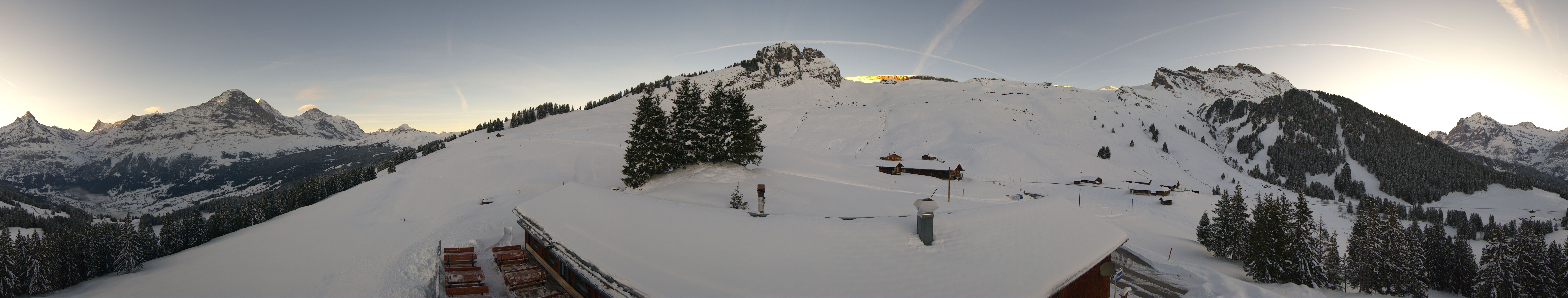 Archiv Foto Webcam Panorama Grindelwald Bussalp