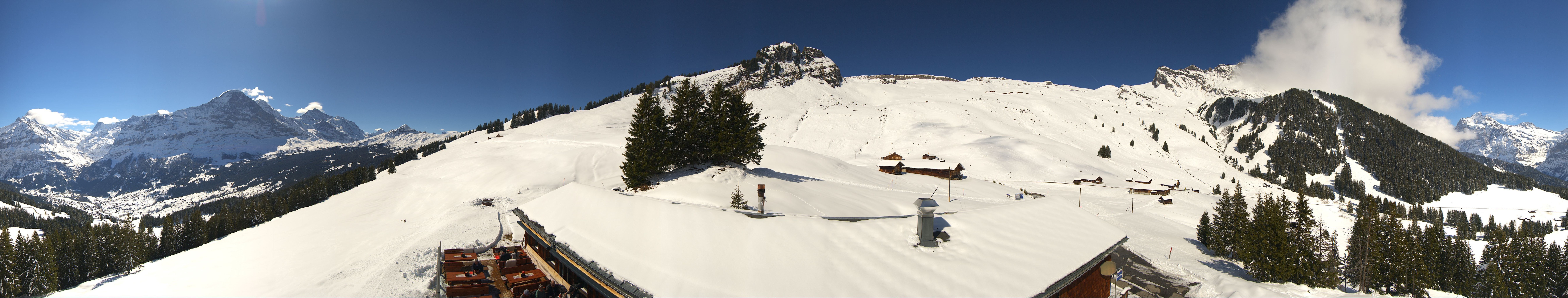Archiv Foto Webcam Panorama Grindelwald Bussalp