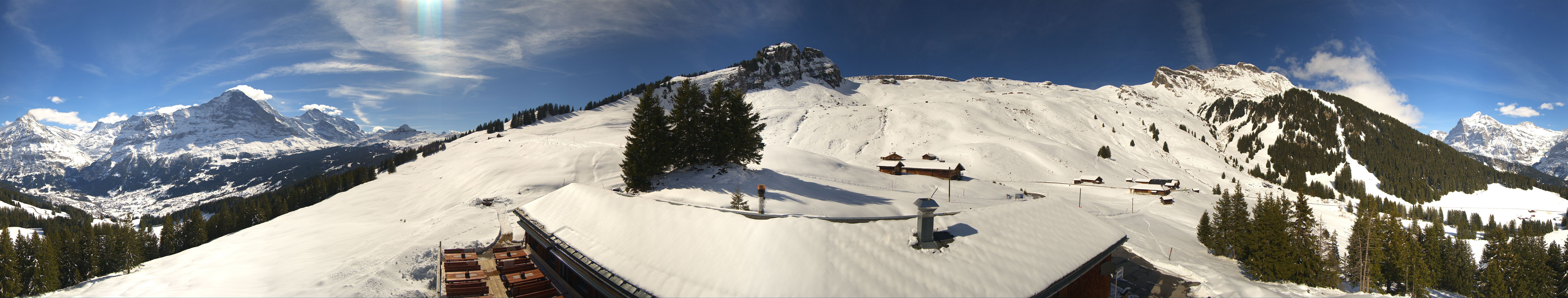 Archiv Foto Webcam Panorama Grindelwald Bussalp