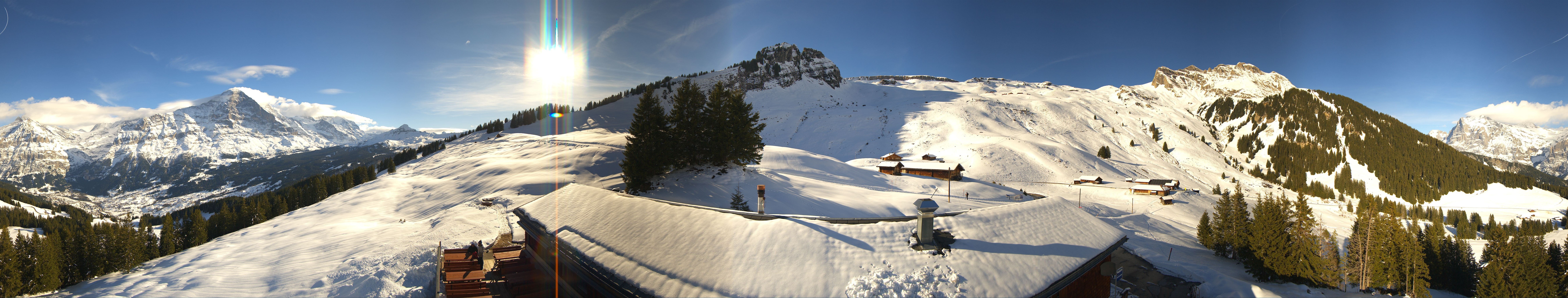 Archiv Foto Webcam Panorama Grindelwald Bussalp