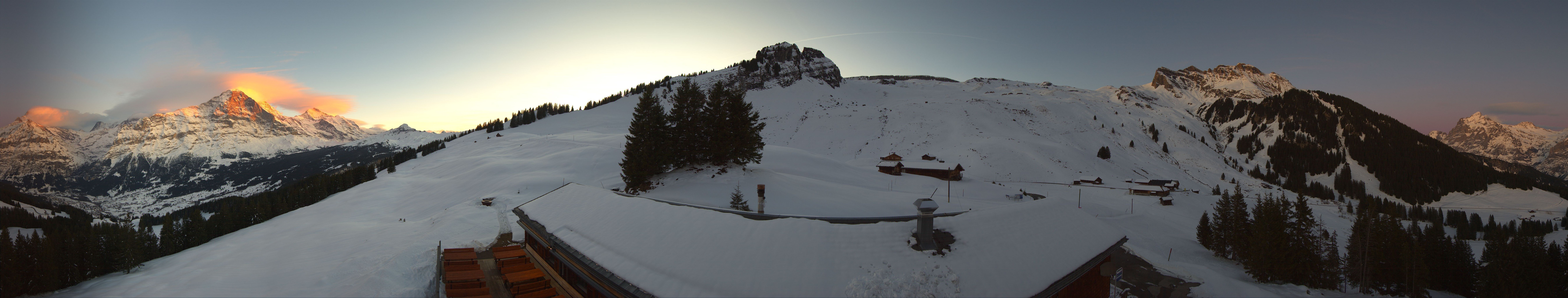 Archiv Foto Webcam Panorama Grindelwald Bussalp