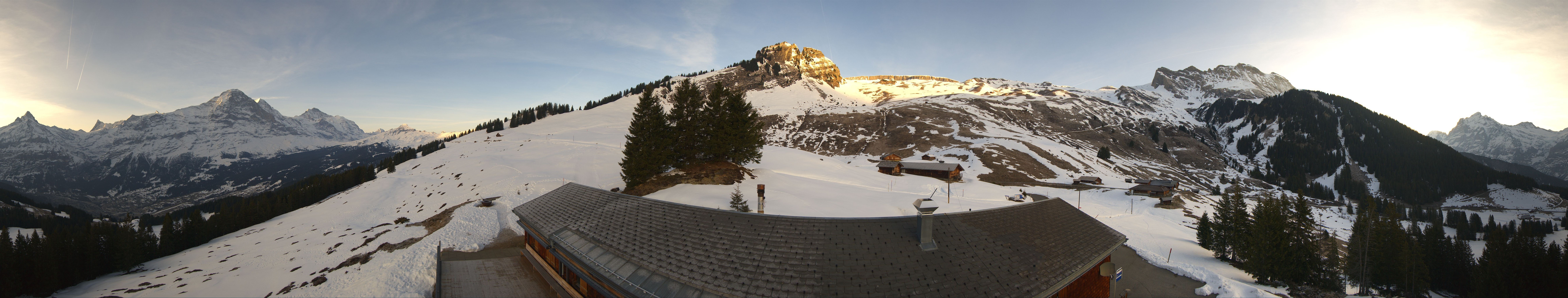 Archiv Foto Webcam Panorama Grindelwald Bussalp