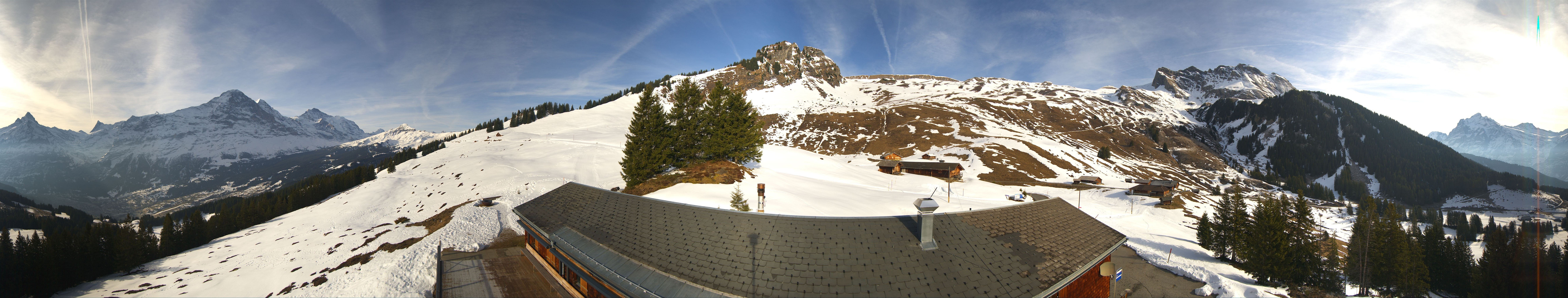 Archiv Foto Webcam Panorama Grindelwald Bussalp
