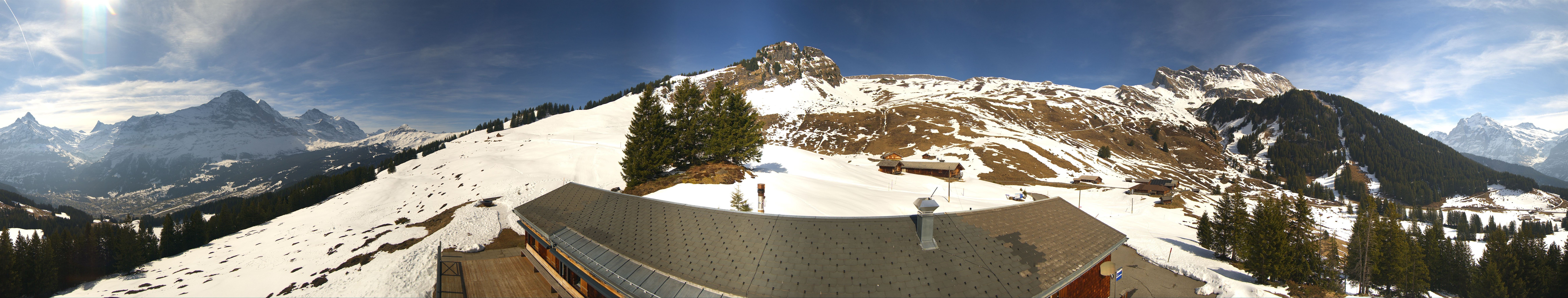 Archiv Foto Webcam Panorama Grindelwald Bussalp