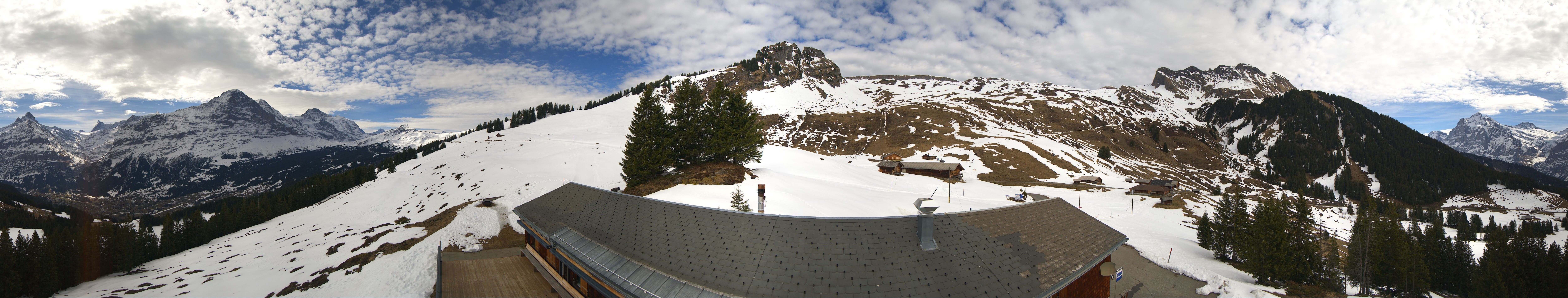Archiv Foto Webcam Panorama Grindelwald Bussalp