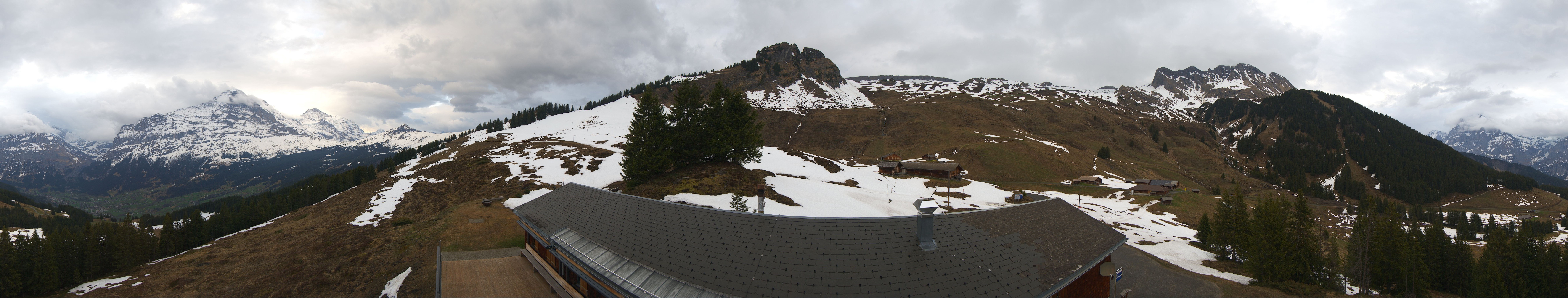 Archiv Foto Webcam Panorama Grindelwald Bussalp