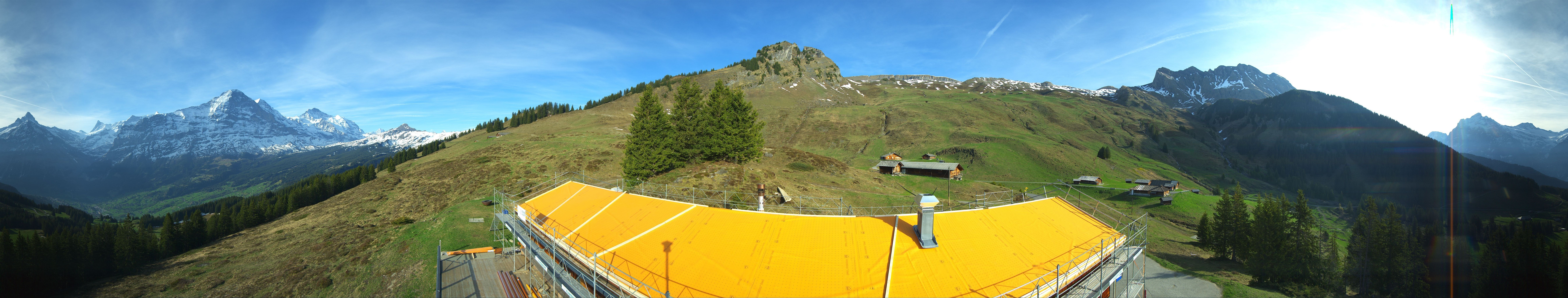 Archiv Foto Webcam Panorama Grindelwald Bussalp
