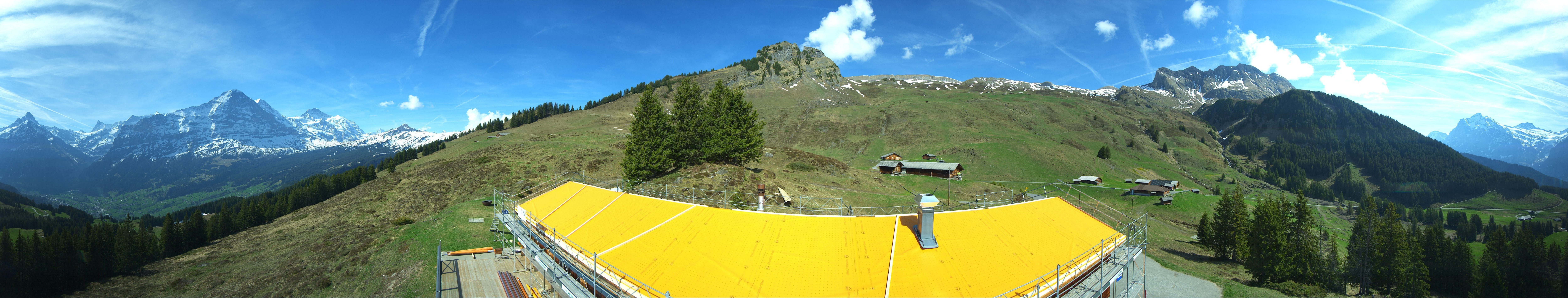 Archiv Foto Webcam Panorama Grindelwald Bussalp