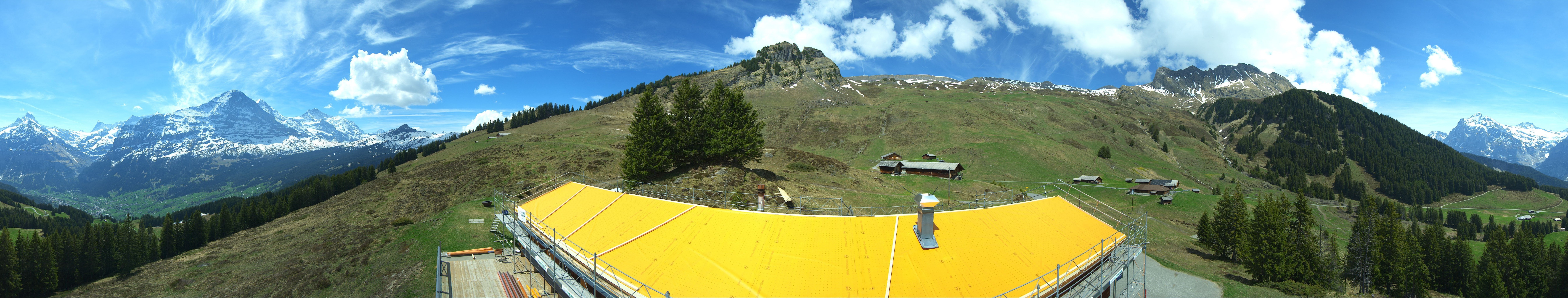 Archiv Foto Webcam Panorama Grindelwald Bussalp