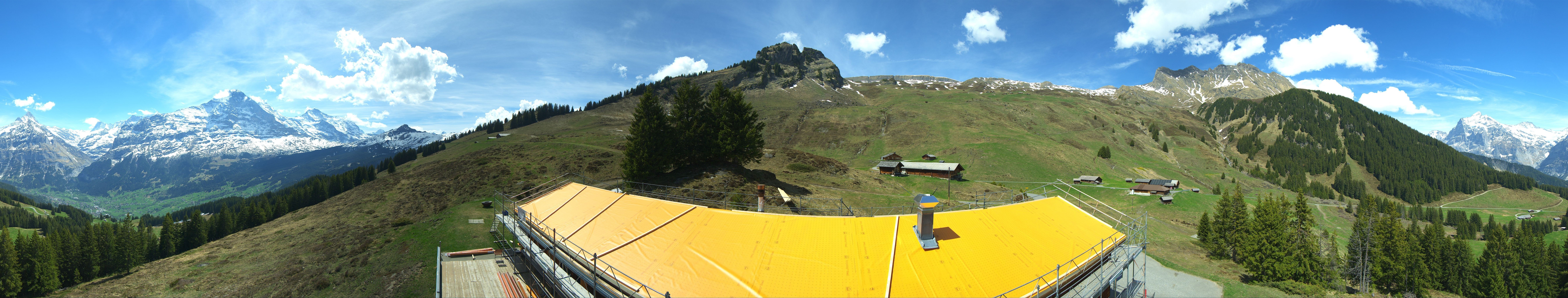 Archiv Foto Webcam Panorama Grindelwald Bussalp