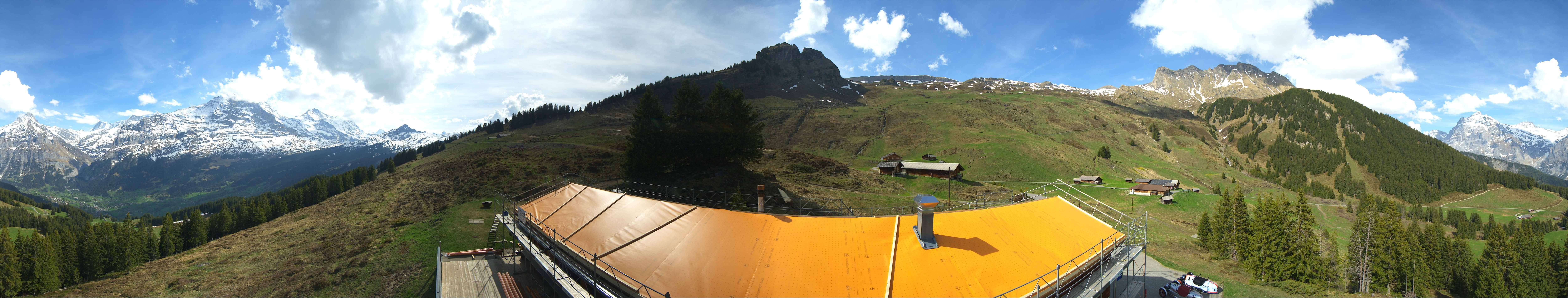 Archiv Foto Webcam Panorama Grindelwald Bussalp