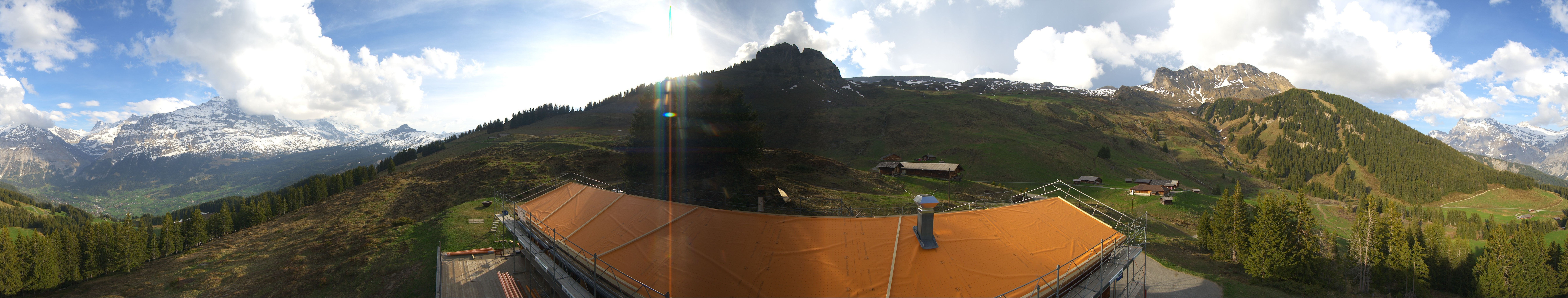Archiv Foto Webcam Panorama Grindelwald Bussalp