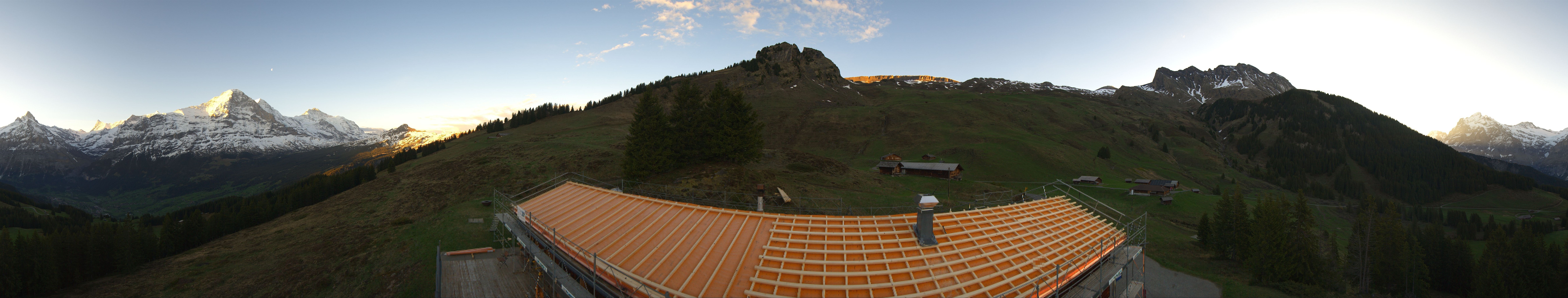 Archiv Foto Webcam Panorama Grindelwald Bussalp