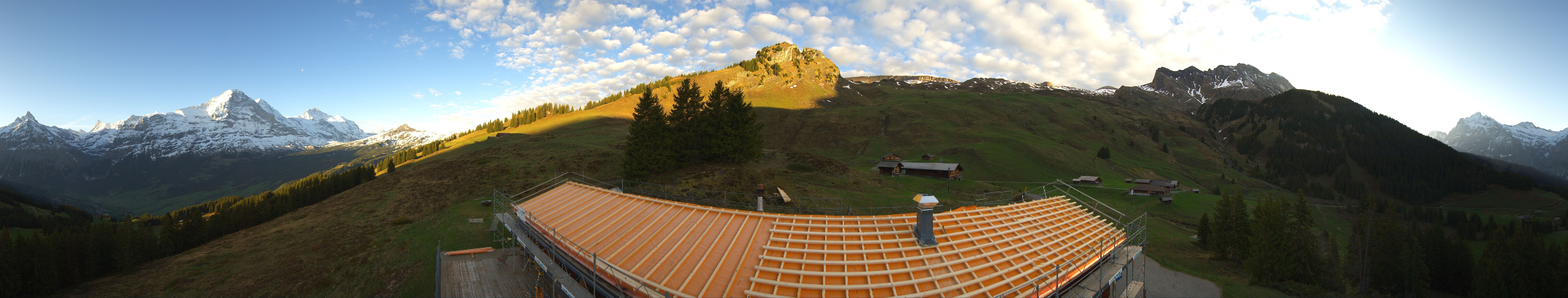 Archiv Foto Webcam Panorama Grindelwald Bussalp