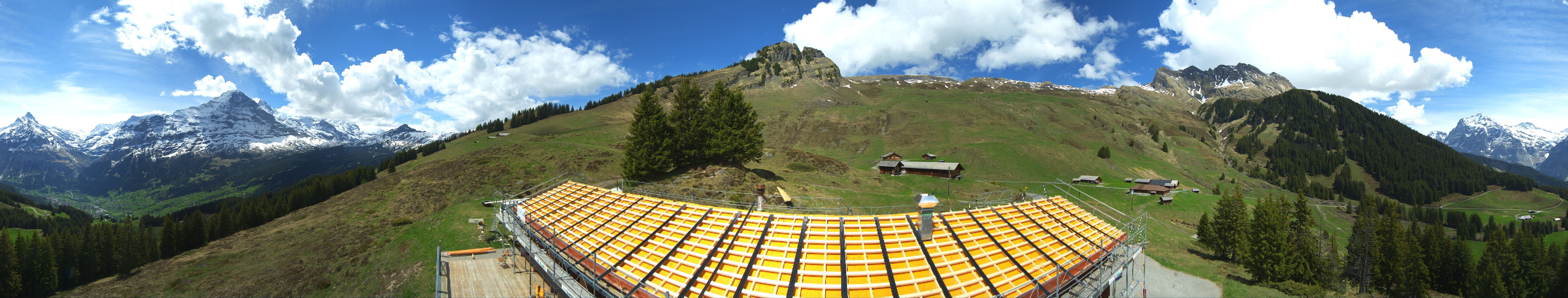 Archiv Foto Webcam Panorama Grindelwald Bussalp