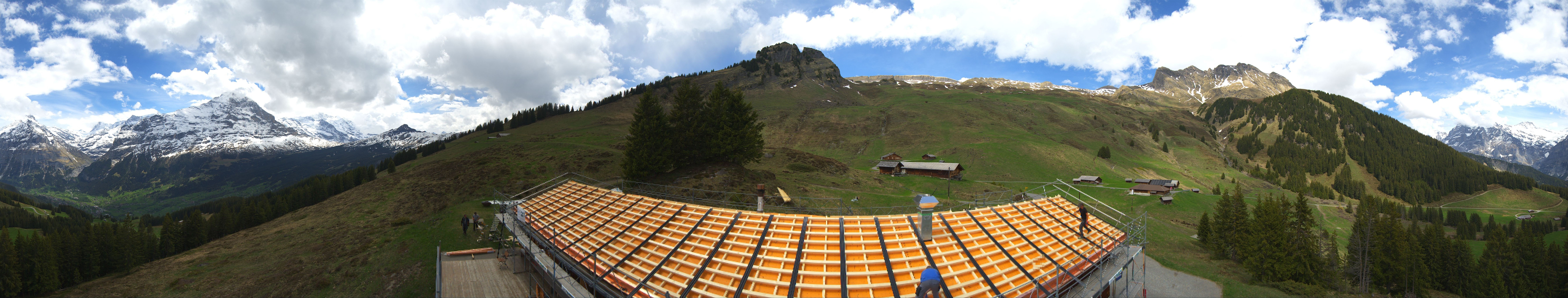 Archiv Foto Webcam Panorama Grindelwald Bussalp