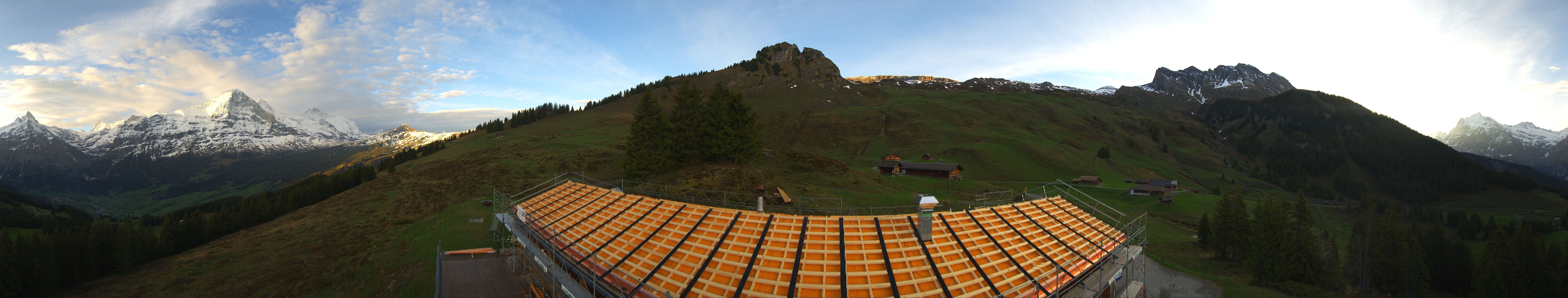 Archiv Foto Webcam Panorama Grindelwald Bussalp