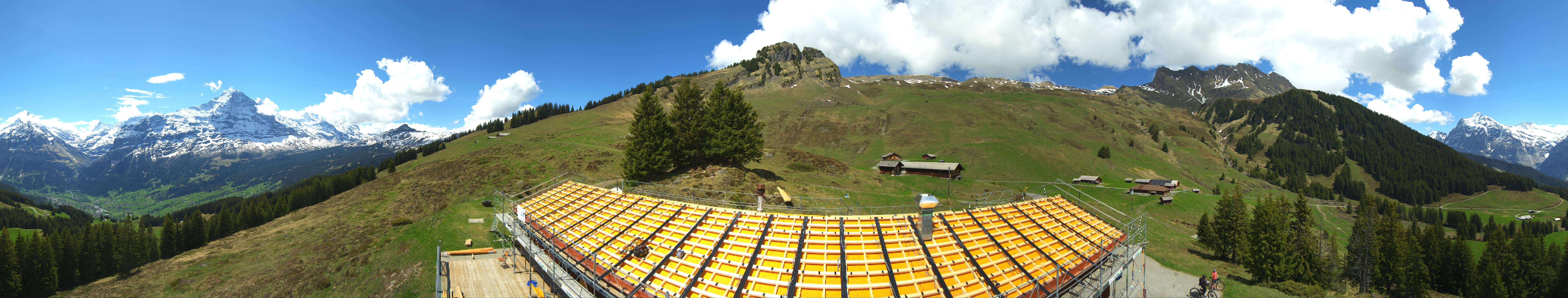 Archiv Foto Webcam Panorama Grindelwald Bussalp