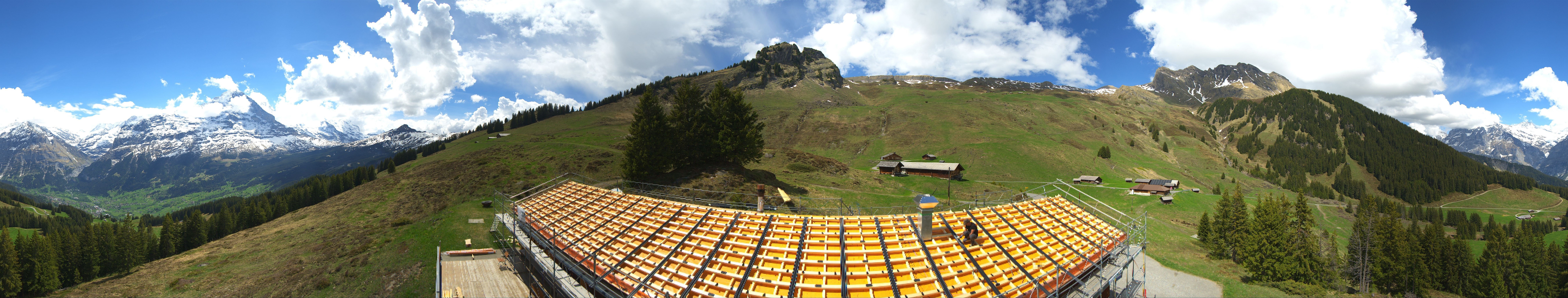 Archiv Foto Webcam Panorama Grindelwald Bussalp