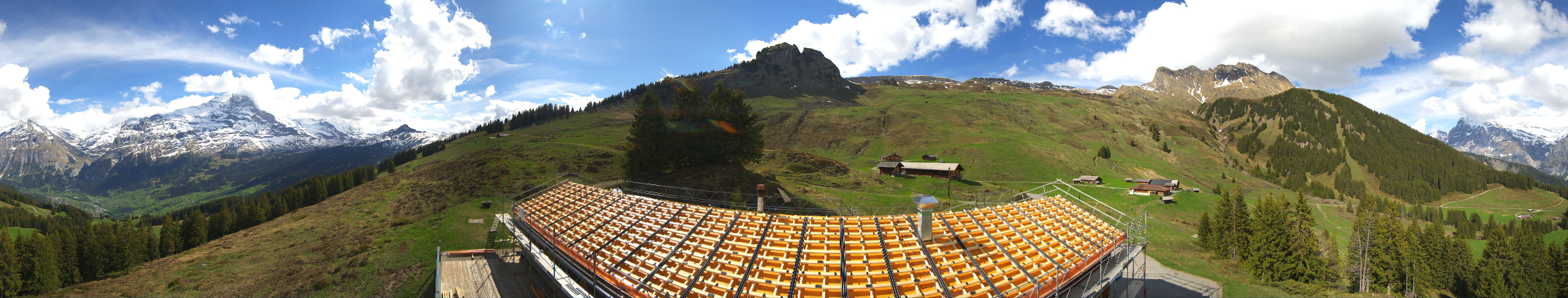 Archiv Foto Webcam Panorama Grindelwald Bussalp