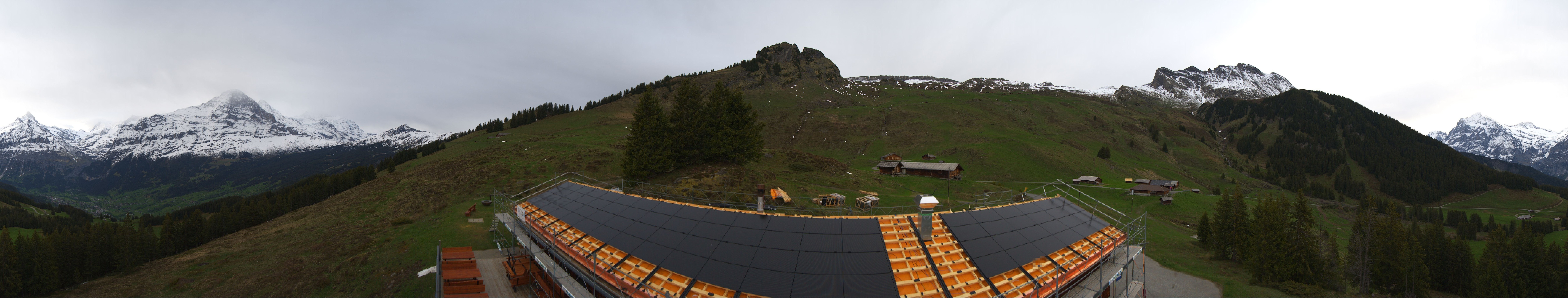 Archiv Foto Webcam Panorama Grindelwald Bussalp