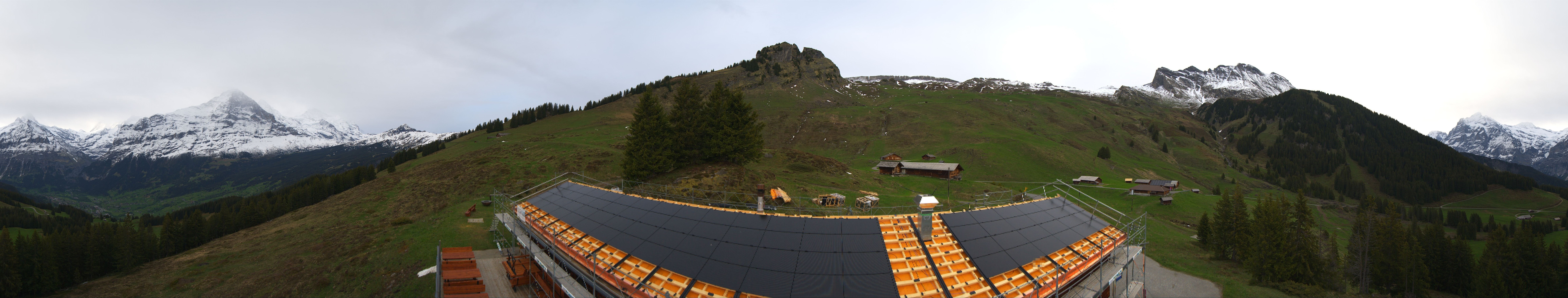 Archiv Foto Webcam Panorama Grindelwald Bussalp