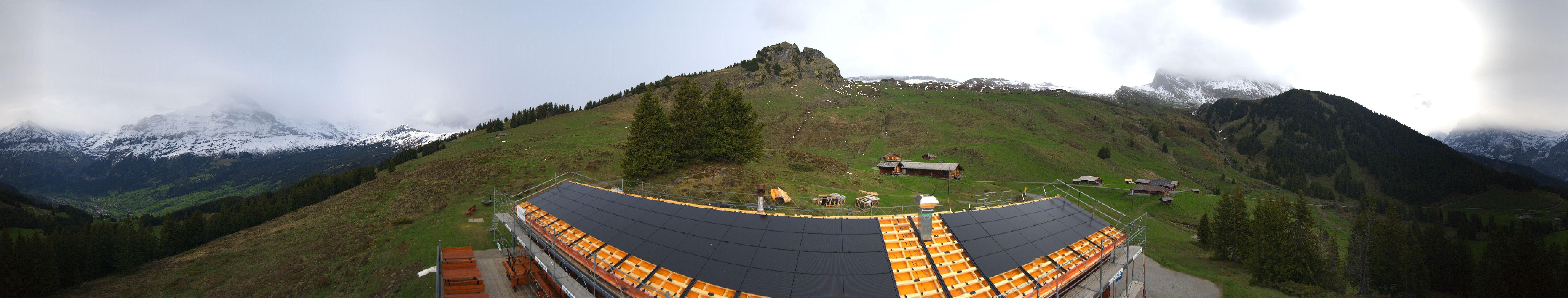 Archiv Foto Webcam Panorama Grindelwald Bussalp