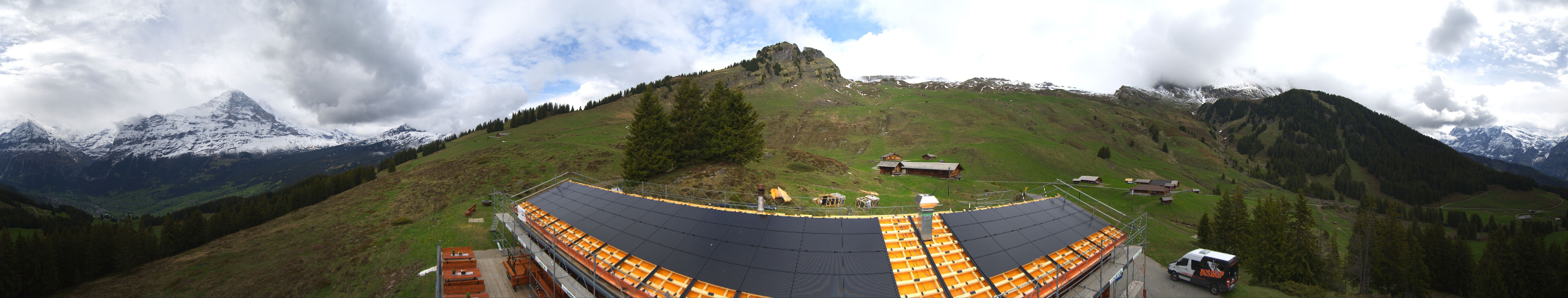 Archiv Foto Webcam Panorama Grindelwald Bussalp