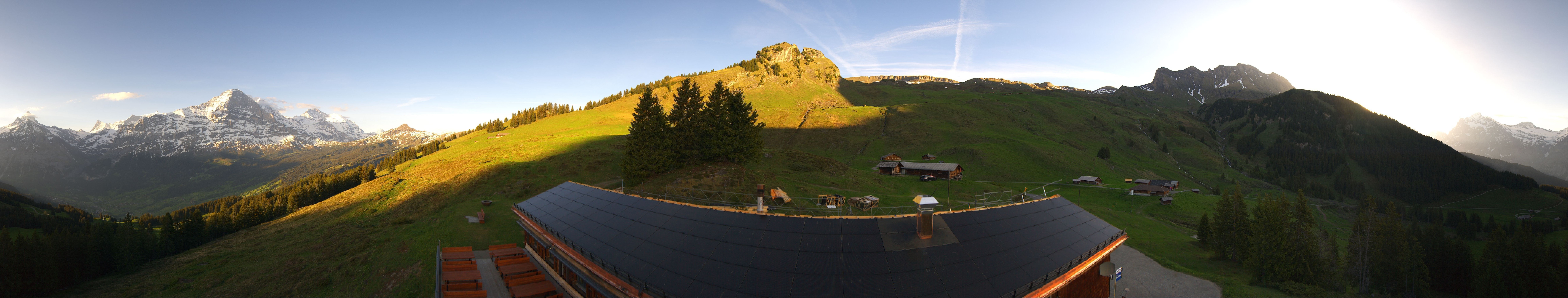 Archiv Foto Webcam Panorama Grindelwald Bussalp