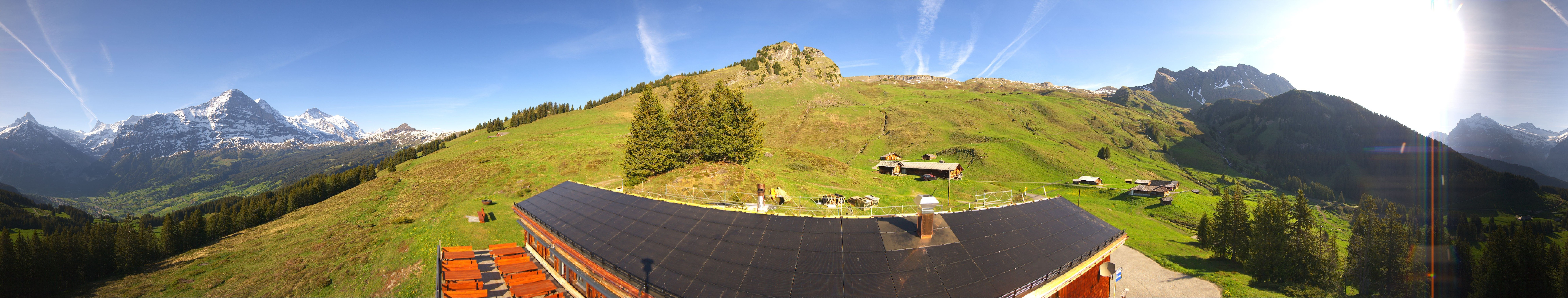 Archiv Foto Webcam Panorama Grindelwald Bussalp