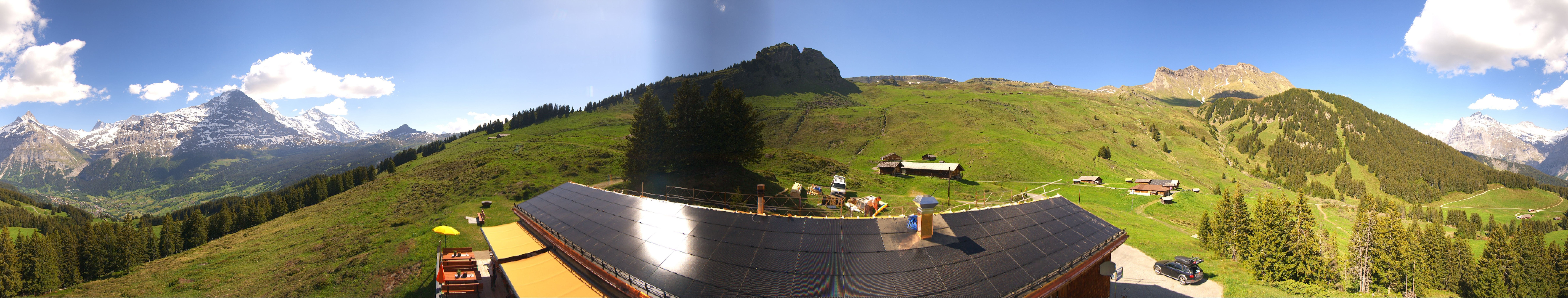 Archiv Foto Webcam Panorama Grindelwald Bussalp
