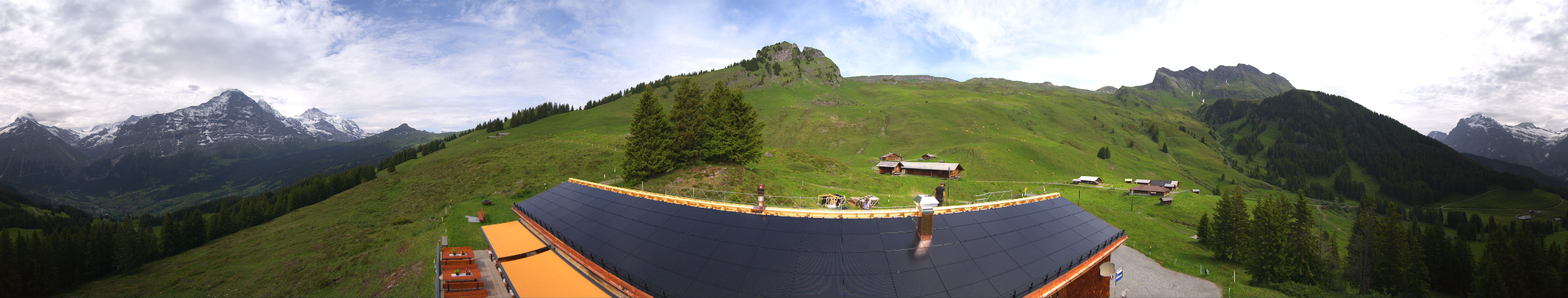 Archived image Webcam Grindelwald Bussalp Roundshot
