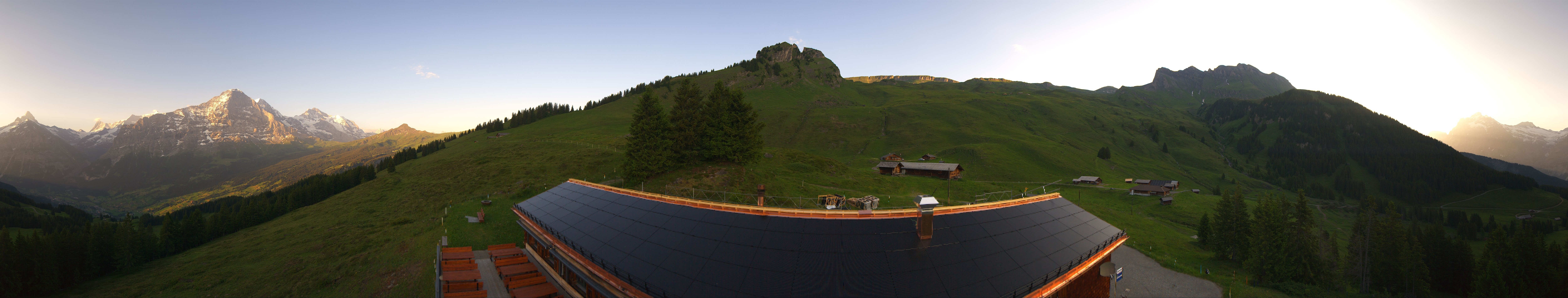 Archiv Foto Webcam Panorama Grindelwald Bussalp