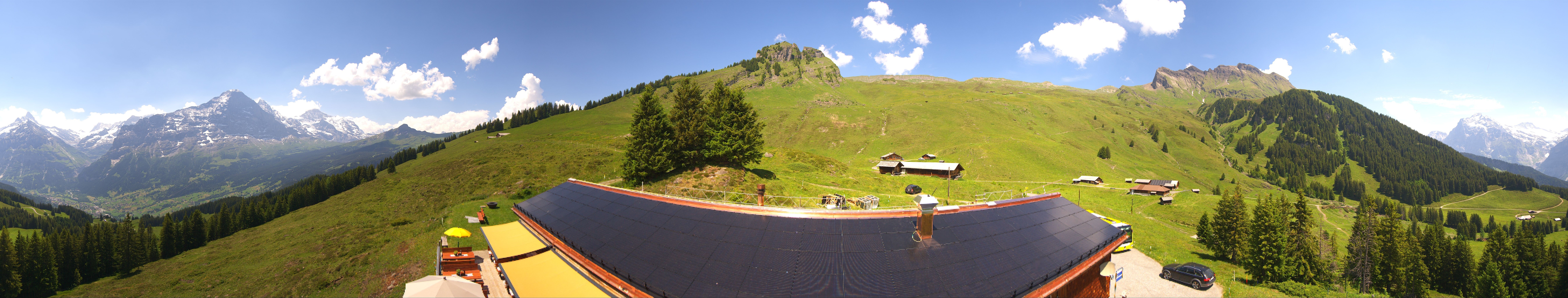 Archiv Foto Webcam Panorama Grindelwald Bussalp