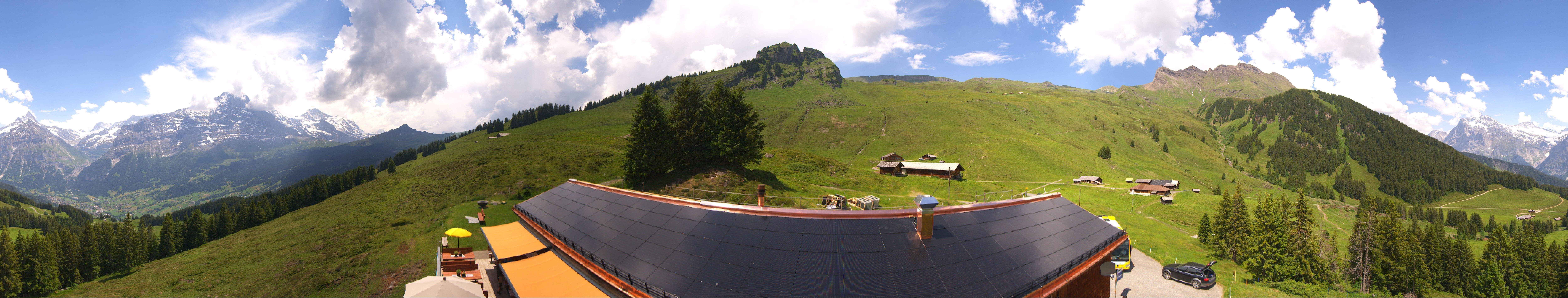 Archiv Foto Webcam Panorama Grindelwald Bussalp