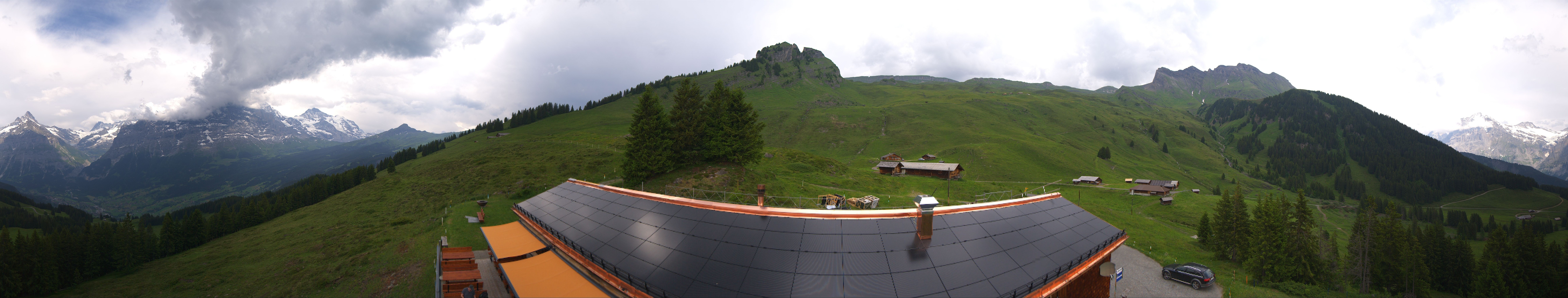 Archiv Foto Webcam Panorama Grindelwald Bussalp