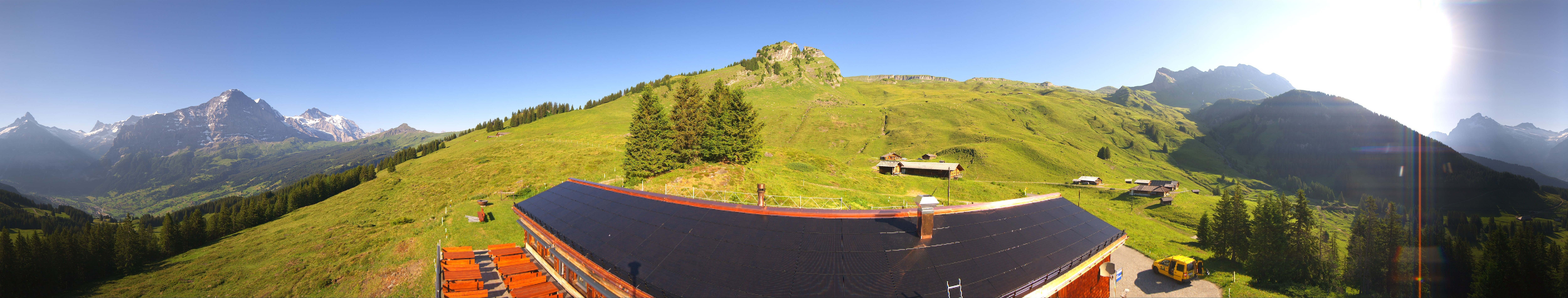 Archived image Webcam Grindelwald Bussalp Roundshot
