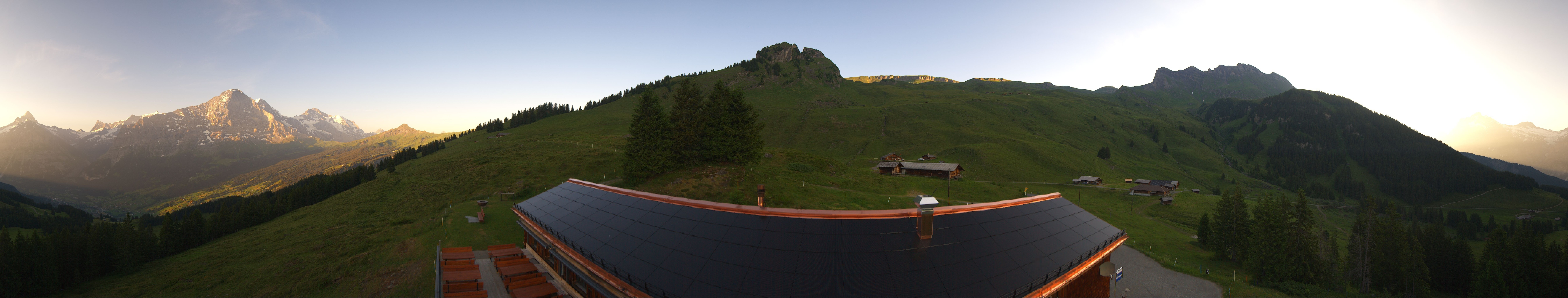 Archiv Foto Webcam Panorama Grindelwald Bussalp