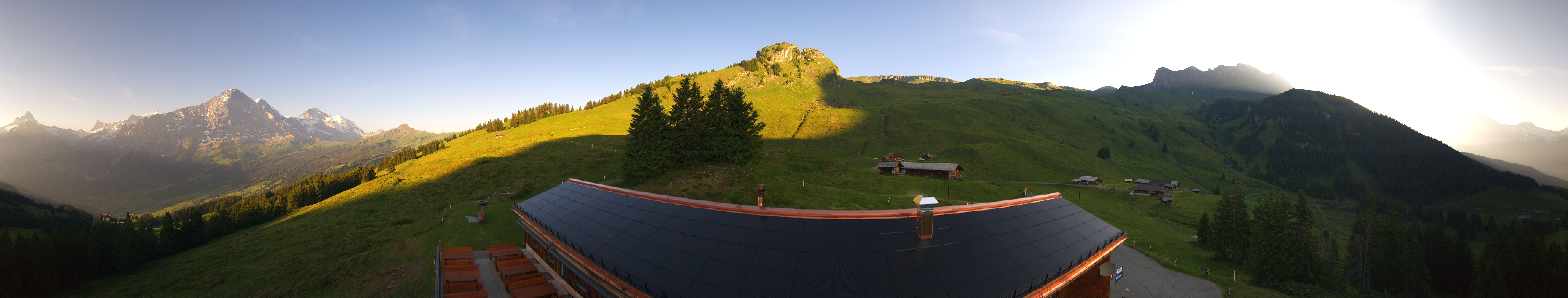 Archiv Foto Webcam Panorama Grindelwald Bussalp