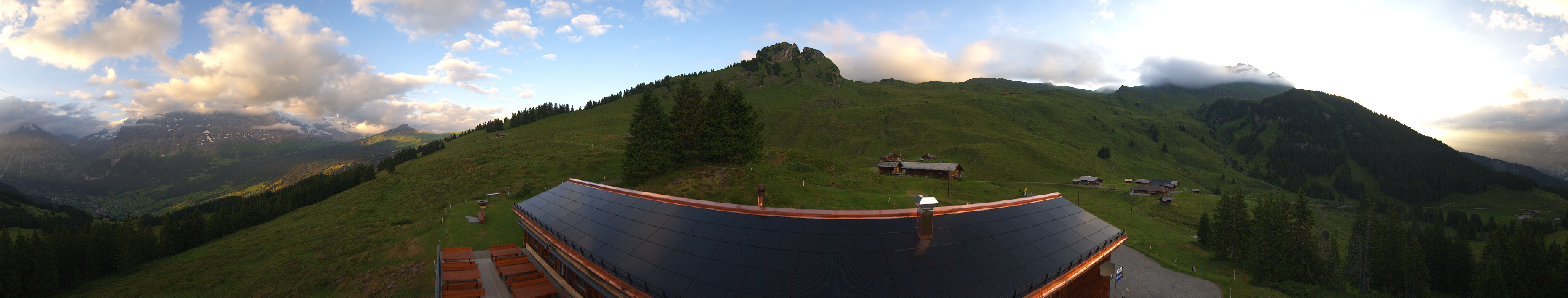 Archiv Foto Webcam Panorama Grindelwald Bussalp