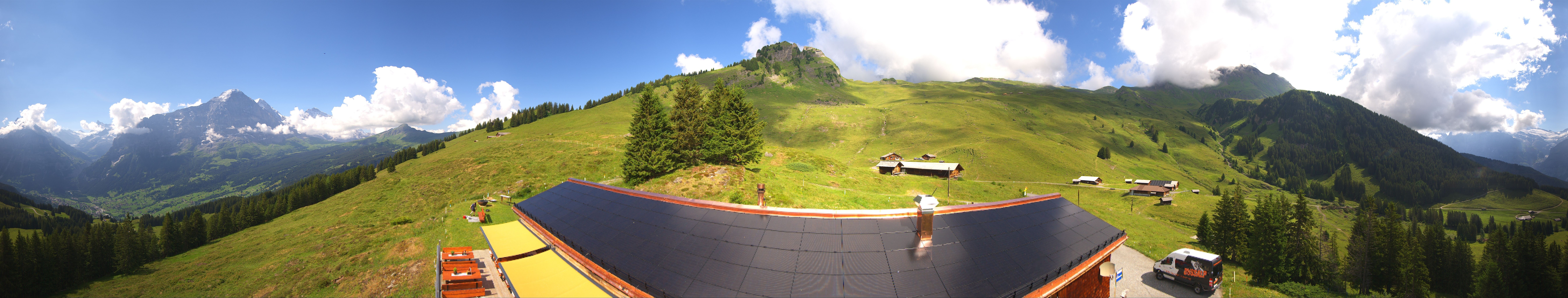 Archiv Foto Webcam Panorama Grindelwald Bussalp