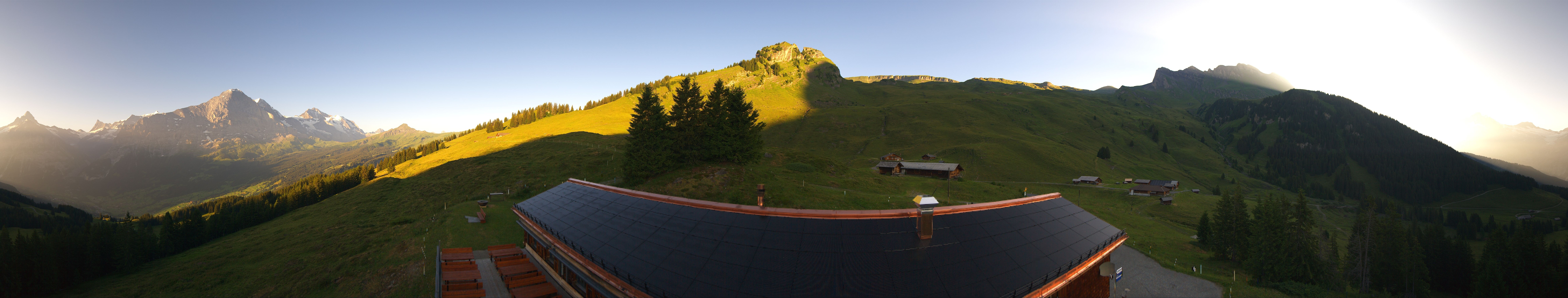 Archiv Foto Webcam Panorama Grindelwald Bussalp