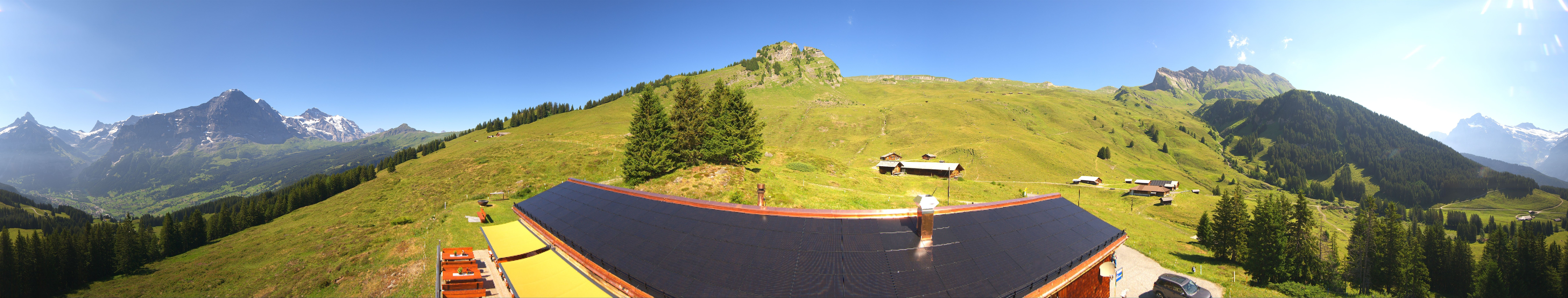 Archiv Foto Webcam Panorama Grindelwald Bussalp