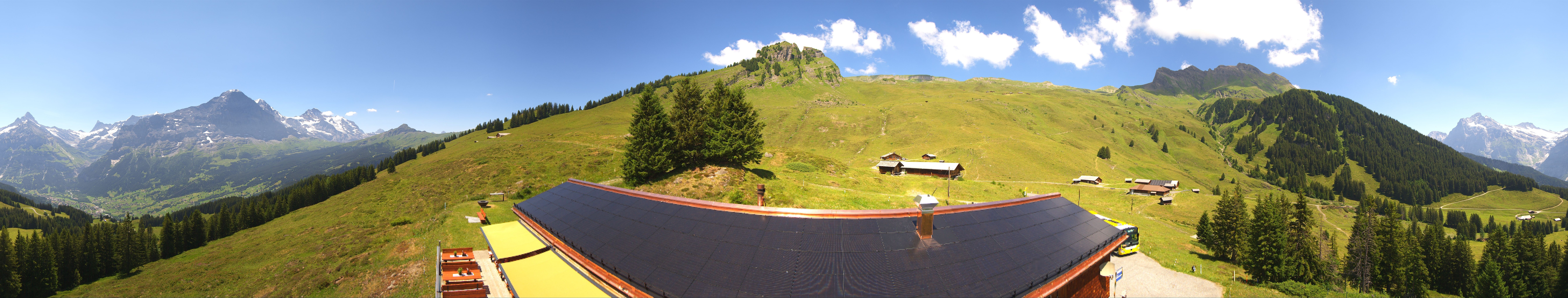 Archiv Foto Webcam Panorama Grindelwald Bussalp